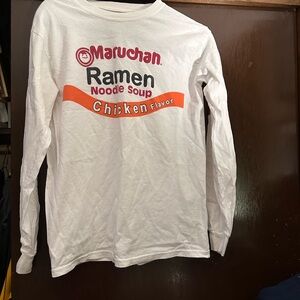 White Long Sleeve Tee